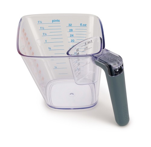 Joseph Joseph Align 2-teiliges, gut lesbares Messbecher-Set