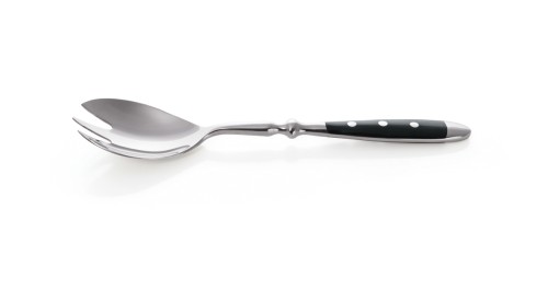 Salatgabel Bistro. Chromstahl.