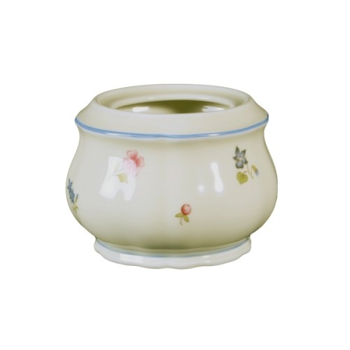 Seltmann Unterteil zur Zuckerdose 6 Personen, Form: Marieluise, Glasur: elfenbein, Dekor: 30308 Streublume