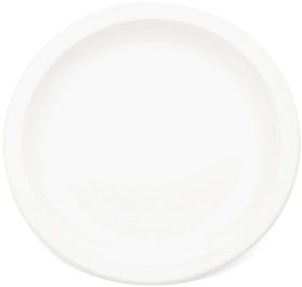 Roltex Teller mit 23 cm Durchmesser, weiß