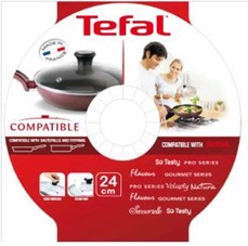 Glasdeckel für Pfannen mit 28 cm Durchmesser Bruchfestes, hitzebeständiges Glas bis 180 Grad