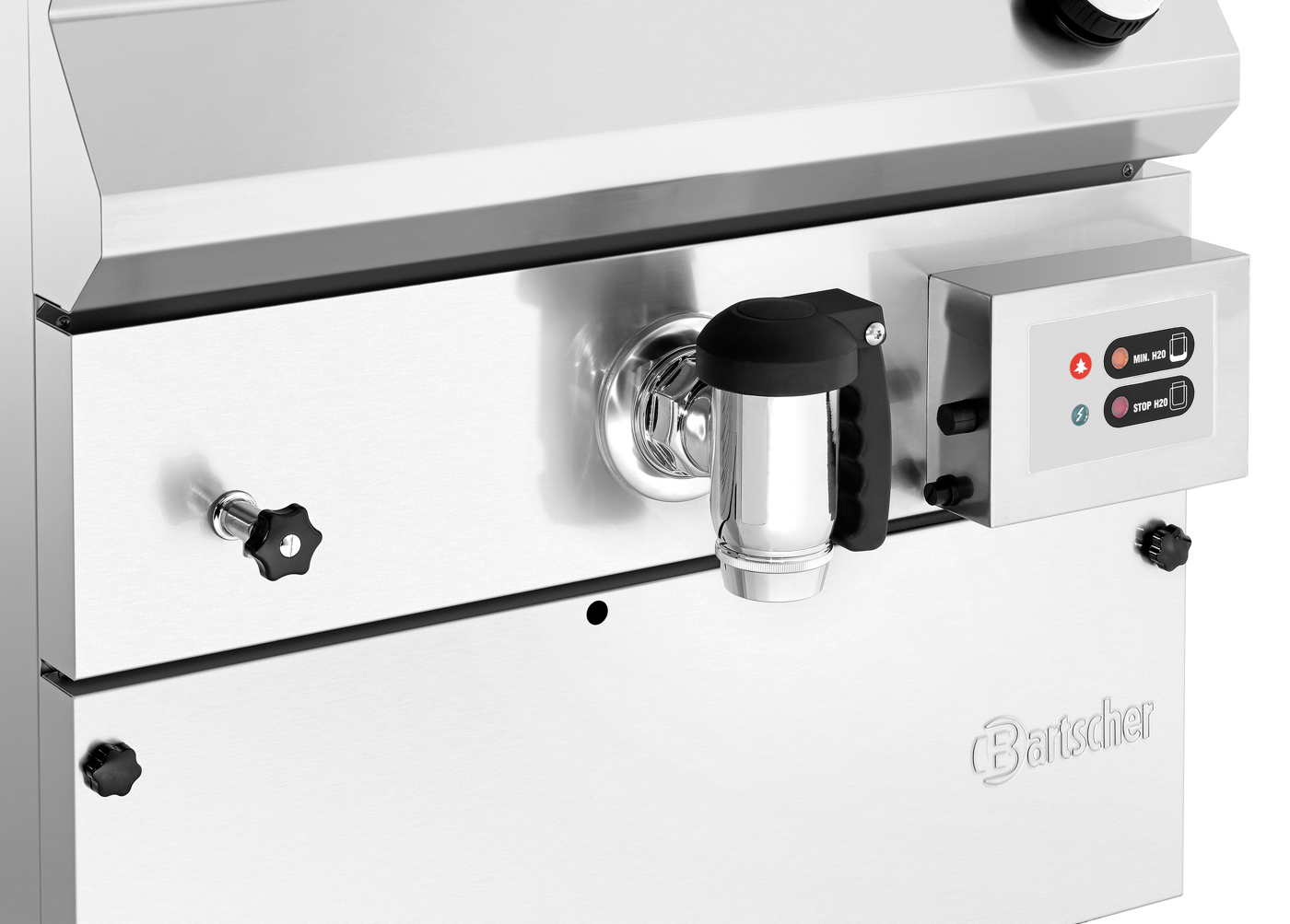 Bartscher Gas-Kochkessel, 100L | Serie: 900 | Maße: 80 x 90 x 900 cm. Gewicht: 144,4 kg