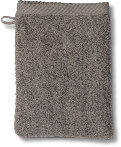 KELA Waschhandschuh Ladessa 100%Baumwolle steingrau 15,0x21,0cm