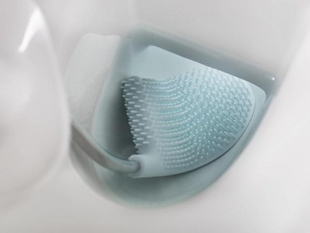Joseph Joseph Flex Toilettenbürste mit Halter - Blau/Weiß