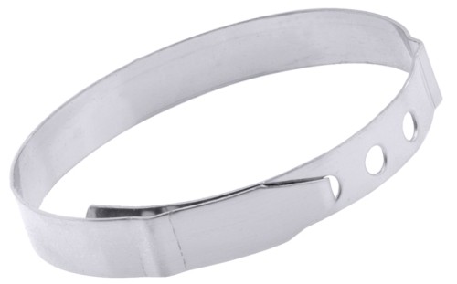 Rouladenringe aus Edelstahl 18/0, Breite: 0,7 cm, Durchmesser minimal: 4,3 cm, Durchmesser maximal: 6 cm [Preis und Verpackung à