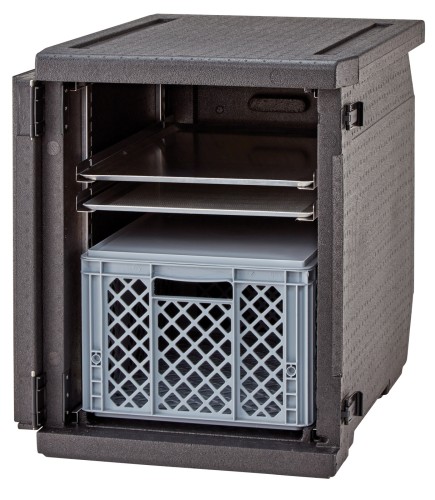 Cam GoBox Frontlader 40x60cm mit anpassbaren Schienen von Cambro