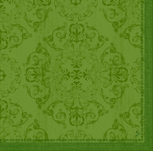 Duni Dunilin®-Serviette 40 x 40 cm Opulent Leaf Green, 540 Stk/Krt (12 x 45 Stk)