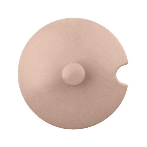 Seltmann Deckel zur Schüssel mit Deckel, rund, Form: Coup Fine Dining, Dekor: 57270 altrosa, hohe Kantenschlagfestigkeit, Made in Germany