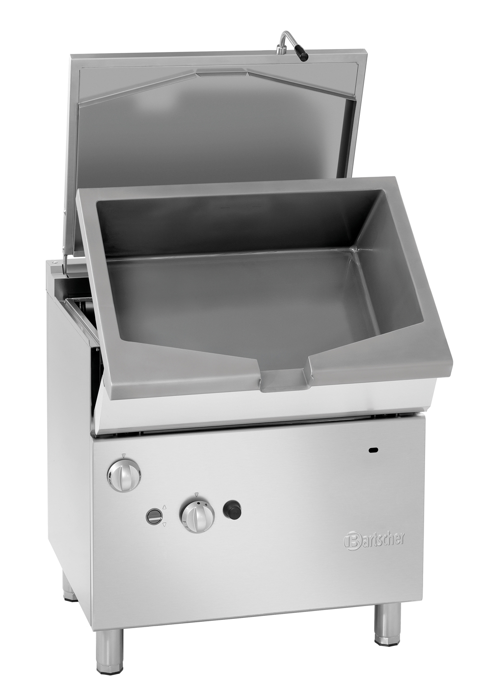 Bartscher Kippbratpfanne 700 G51LEK | Spannung:230 V | Maße: 80 x 76 x 90,0 cm. Gewicht: 109,4 kg