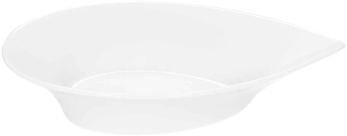 Avantgarde Schale asymmetrisch 23x13 cm/0,32l Höhe: 5 cm von BAUSCHER