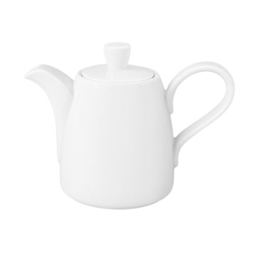 Seltmann Kaffeekanne 0,38 l, rund, Form: Coup Fine Dining, weiss, hohe Kantenschlagfestigkeit, Made in Germany