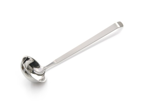 Suppenlöffel SERIE BUFFET. Chromnickelstahl, › Griffe seidenmatt› Laffen