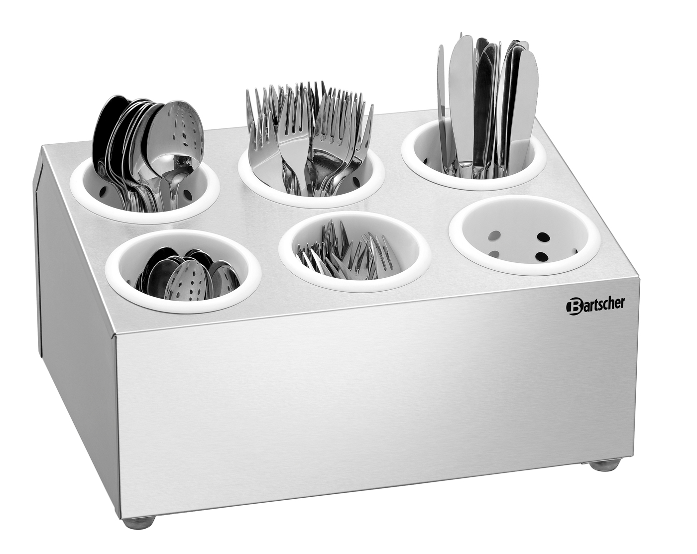 Bartscher Besteckbehälter BK60 | Inklusive: - |Maße: 38,8 x 30,4 x 20,4 cm. Gewicht: 2,5 kg