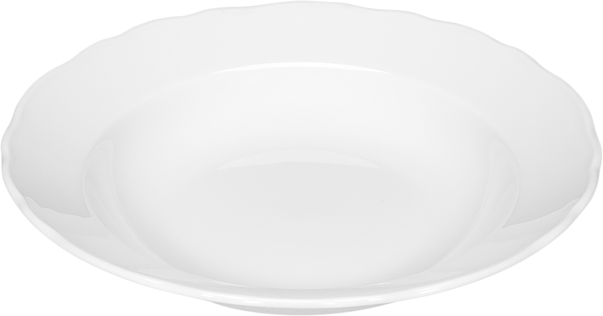 Marie Christine Teller tief rund Fahne 28 cm Höhe: 5,2 cm von BAUSCHER