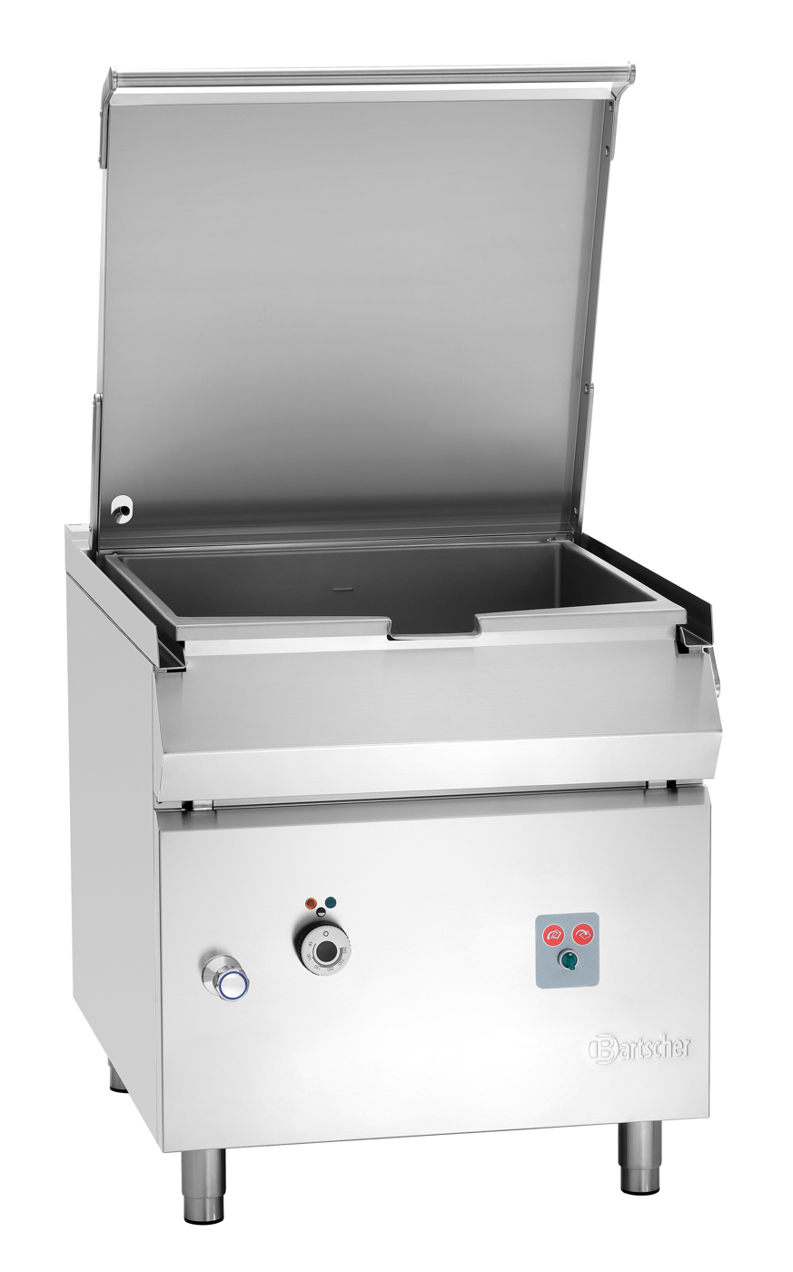 Bartscher Kippbratpfanne 900 E87LEK | Frequenz:50/60 Hz | Maße: 80 x 90 x 90,0 cm. Gewicht: 162 kg