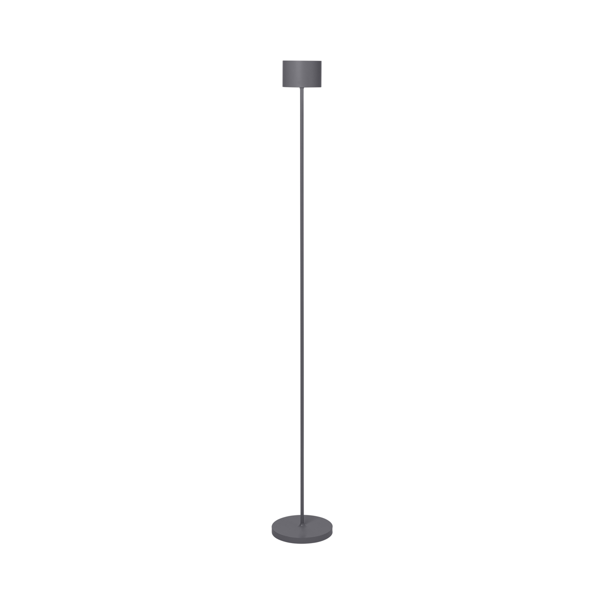 Mobile LED-Leuchte -FAROL FLOOR- Warm Gray, Ø 15 cm. Material: Aluminium pulverbeschichtet, Kunststoff. Von Blomus.