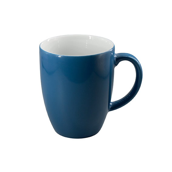 Becher mit Henkel 0,28 l - Form: Table Selection - Dekor 66279 ozeanblau - aus Porzellan.