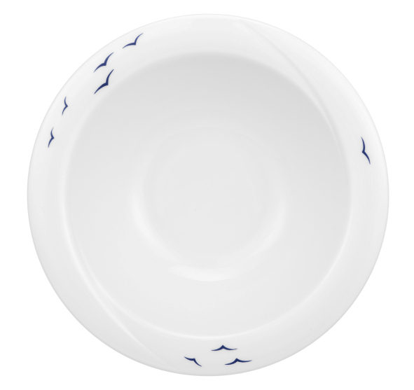 Seltmann Salats rund 18 cm, Form: Laguna, Dekor: 33374 Blaue Möwen