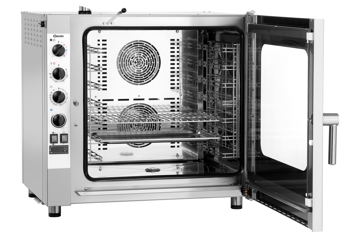 Bartscher Kombidämpfer Silversteam 7111M |Temperaturbereich bis: 280 °C | Maße: 89 x 83,5 x85,0 cm. Gewicht: 101 kg