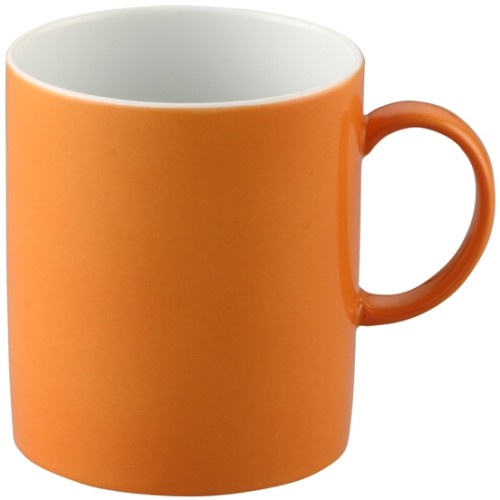 Sunny Day Orange Becher mit Henkel