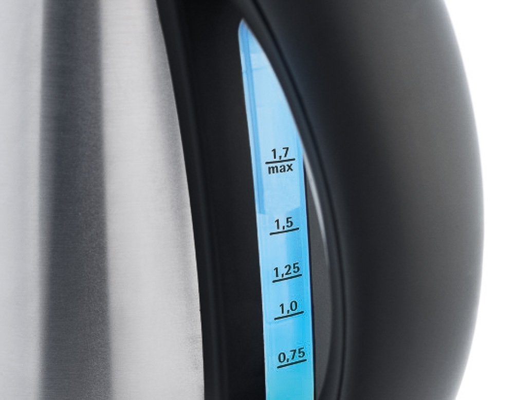 Wasserkocher WMF STELIO, Inhalt: 1,7 Liter, Leistung: 2.400 W, Maße: 25 x 22 x 17 cm,