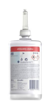 Tork Salubrin Händedesinfektionsgel 1 Liter, passend für Tork Elevation S1 Spender