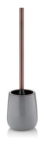 KELA Wc-Garnitur Liana Keramik nebelblau 44,5cm 11,0cmØ