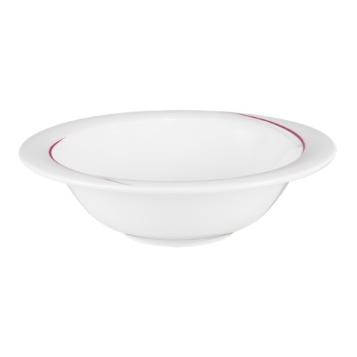 Seltmann Salats rund 18 cm, Form: Laguna, Dekor: 34622 bordeaux Flanken