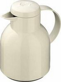 EMSA SAMBA Isolierkanne Quick Press 1,0 L weiß.