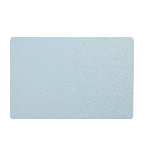 Platzset "two tone", Kunstleder, mint/schwarz / Maße: 45x30 cm