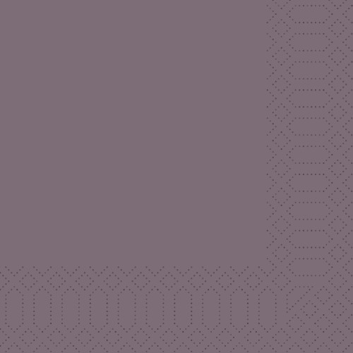 DUNI Zellt.Serv.40x40 3lg 1/4 F. plum 250P. 250 Stück