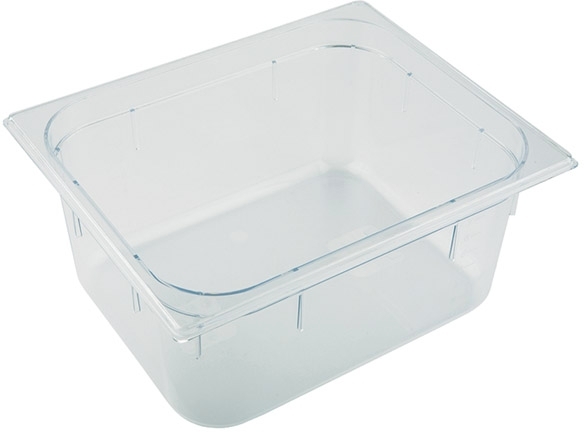 GN 1/3 Behälter 32,5 x 17,6 cm, Tiefe: 200 mm Polycarbonat, 7 Liter spülmaschinengeeignet bruchsicher stapelbar