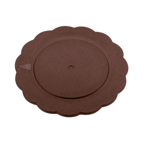 Seltmann 026O Deckel FN_PORTKA_035_004dunkelbraun, Form: Variosyst, Dekor: 00003