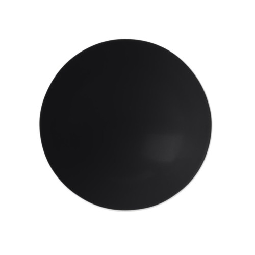 Seltmann Suppenteller rund 20 cm, rund, Form: Life, Dekor: 25677 Fashion glamorous black, hohe Kantenschlagfestigkeit, Made in Germany
