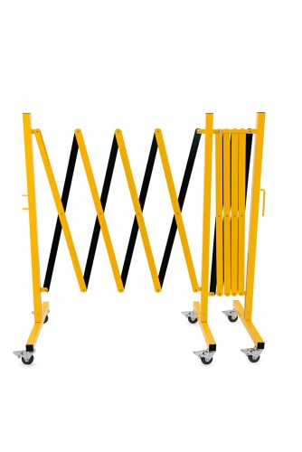 Scherensperre. Aluminium. ausziehbar bis 4 Meter, beliebig erweiterbar, Mittelpfosten,