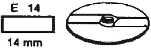 NEUMÄRKER Schneidscheibe E 14 für Multi-Gemüse-Schneider