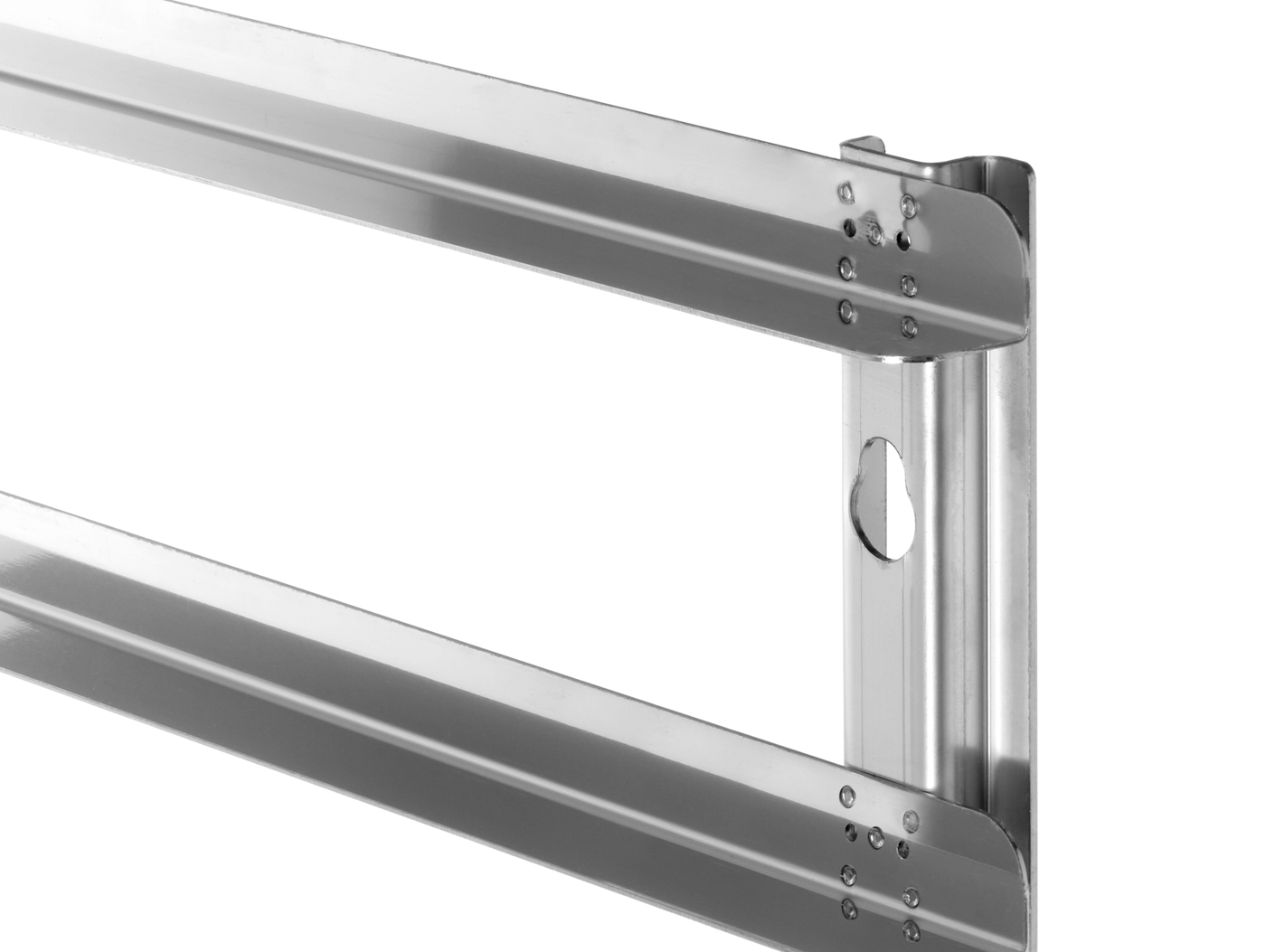 Bartscher Auflageschienen 6040 SST10110 | FormatEinschübe: 600 x 400 mm | Maße: 38,5 x 69,7 x 4,0cm. Gewicht: 3,7 kg