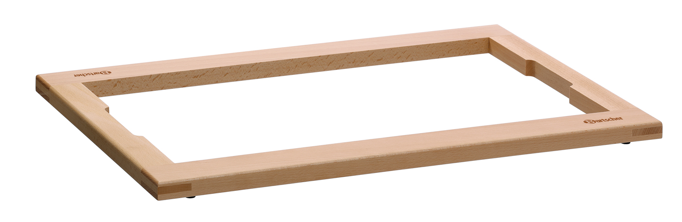 Bartscher Abschlussrahmen Buffet-System | Modul-Art: Abschlussrahmen ,Standard | Maße: 58 x 40,5 x 24 cm. Gewicht: 1,2 kg
