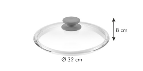 Backofenfester Deckel UNICOVER ø 32 cm