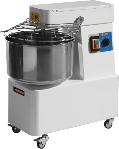 HENDI Spiralteigmaschine mit fest montierter Schüssel - 32 L - 400 V - 680x440x(H)780 mm 1100 W