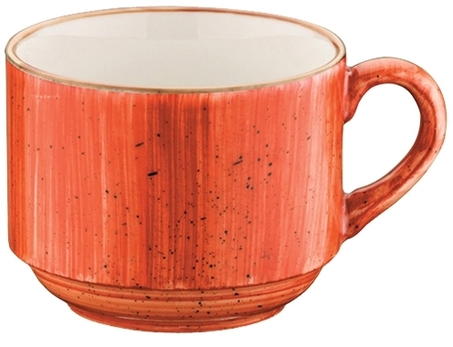 Terracotta Banquet Obertasse stapelbar 21cl - Bonna Premium Porcelain