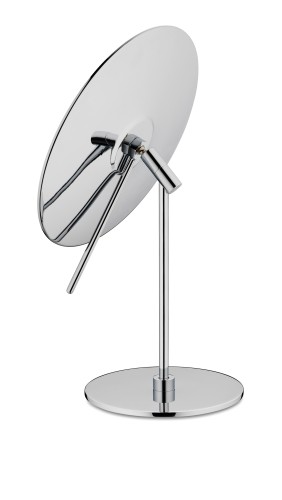 KELA Standspiegel Giulia Messing verchromt 31,0cm 20,0cmØ