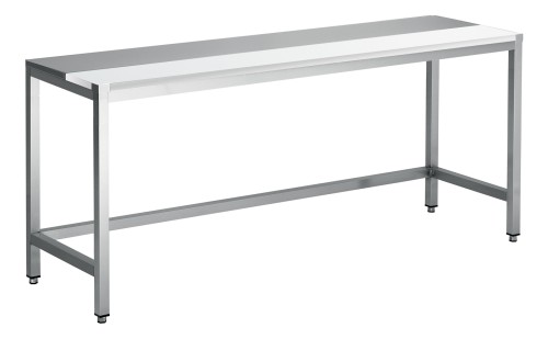 SARO Schneidetische mit zwei Oberflächen 1600x800mm AISI 430 Made in Europe - Hergestellt aus AISI430 Edelstahl - Beine aus 40 × 40 mm Rohr