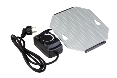 Heizelement für Artikel 11672 21 x 20 cm, H: 6 cm 500 W, 220 V Leistungsregelung in 9 Stufen passend zu Kaffeedispenser