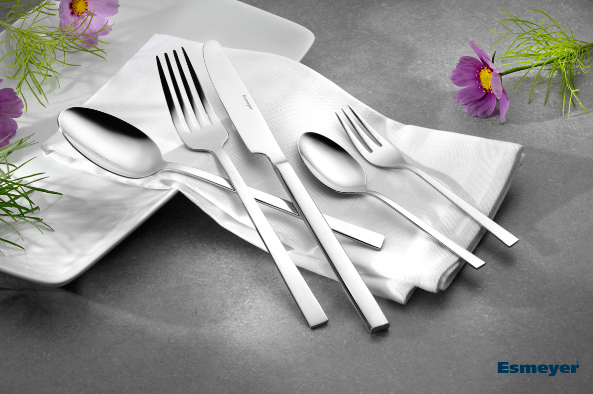 68-teiliges Besteck MELINA, Edelstahl poliert