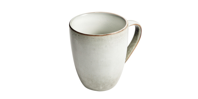 Tasse JACQUARD 380 ml, grau