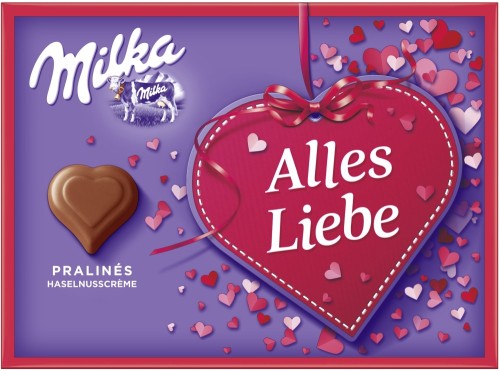 I Love...Milka Haselnusscreme Pralines 110G