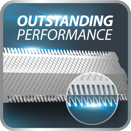 Rowenta Forever Sharp Bartschneider TN6000, Selbstschärfende Klingen nie wechseln, einstellbare Bartlängen: 1, 3 und 5 mm, Laufzeit: