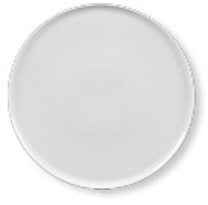 Tortenplatte rund - Durchmesser 33,0 cm - Form TODAY - uni weiß