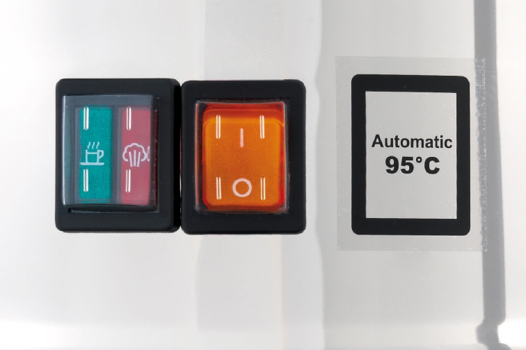 Heißwasserautomat für 2 - 15 Liter Höhe 49 cm - Durchmesser 26 cm Hotspot HWA 15